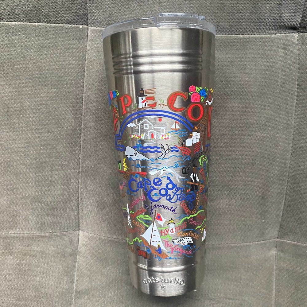 COPY - NEW CAT STUDIO CAPE COD THERMAL STAINLESS STEEL TUMBLER